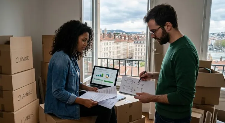 Déménagement à Lyon et alentours : comparer les devis, prix au m³ et pièges à éviter