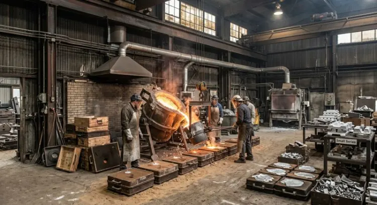 Fonderie aluminium près de Lyon : Rhône, Ain, Isère et petites séries