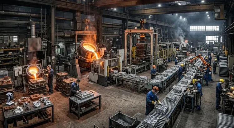 Fonderie en France : du prototype à la production en série en aluminium
