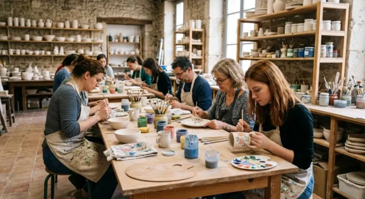 Atelier peinture sur céramique à Lyon : où peindre sa céramique ?