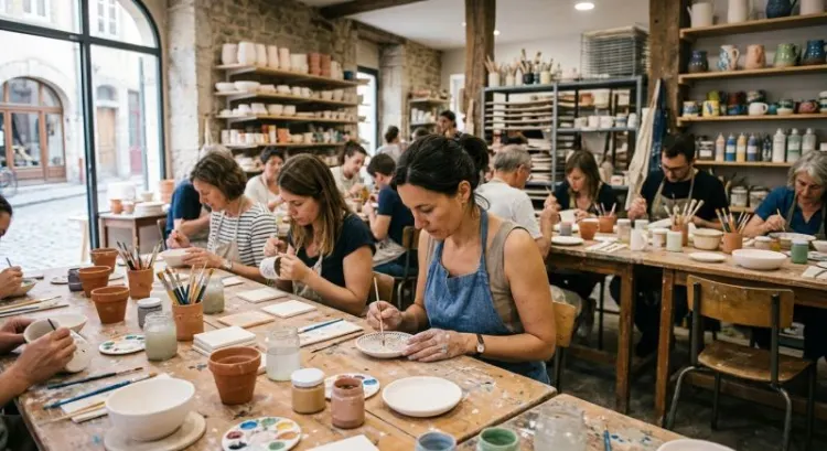 Atelier peinture sur céramique à Lyon : où peindre sa céramique ?