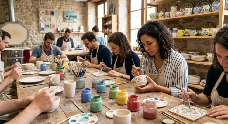 Atelier peinture sur céramique à Lyon : où peindre sa céramique ?