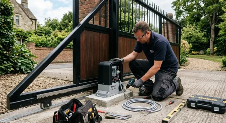 Ouvrir un portail ou une clôture chez soi dans le Rhône : matériaux, motorisation et prix posés