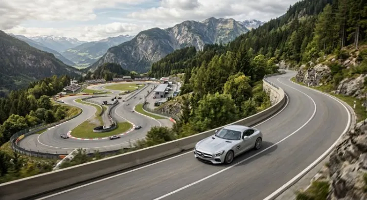 Où conduire une voiture de sport près de Lyon : circuits et routes 2026