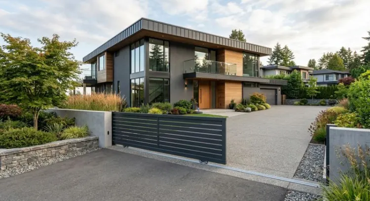 Ouvrir un portail ou une clôture chez soi dans le Rhône : matériaux, motorisation et prix posés