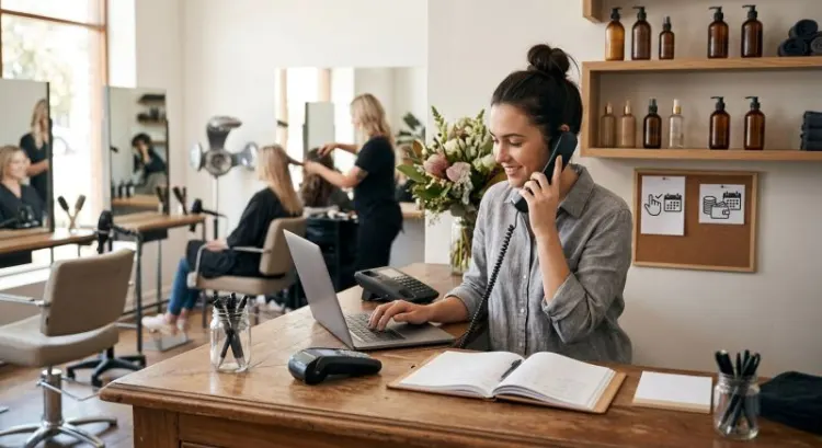 Rendez-vous manqués en salon de coiffure : rappels SMS et acompte